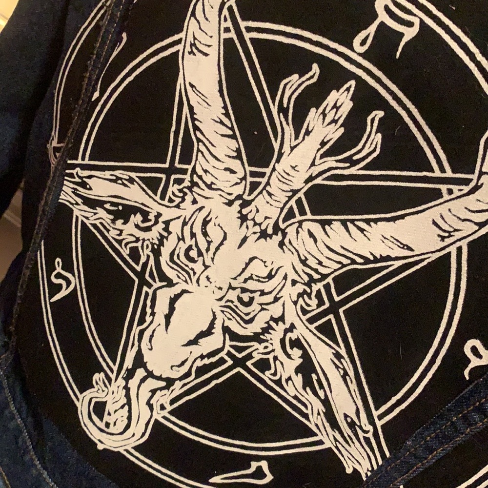 Satanic Jean jacket - Picture 6 of 7